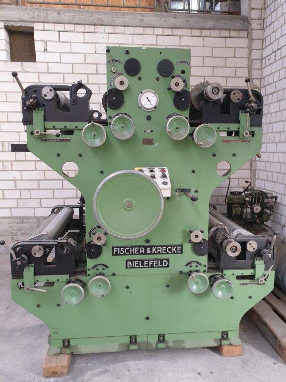 Inline Flexodruckwerk F & K 4 Farben  800 mm