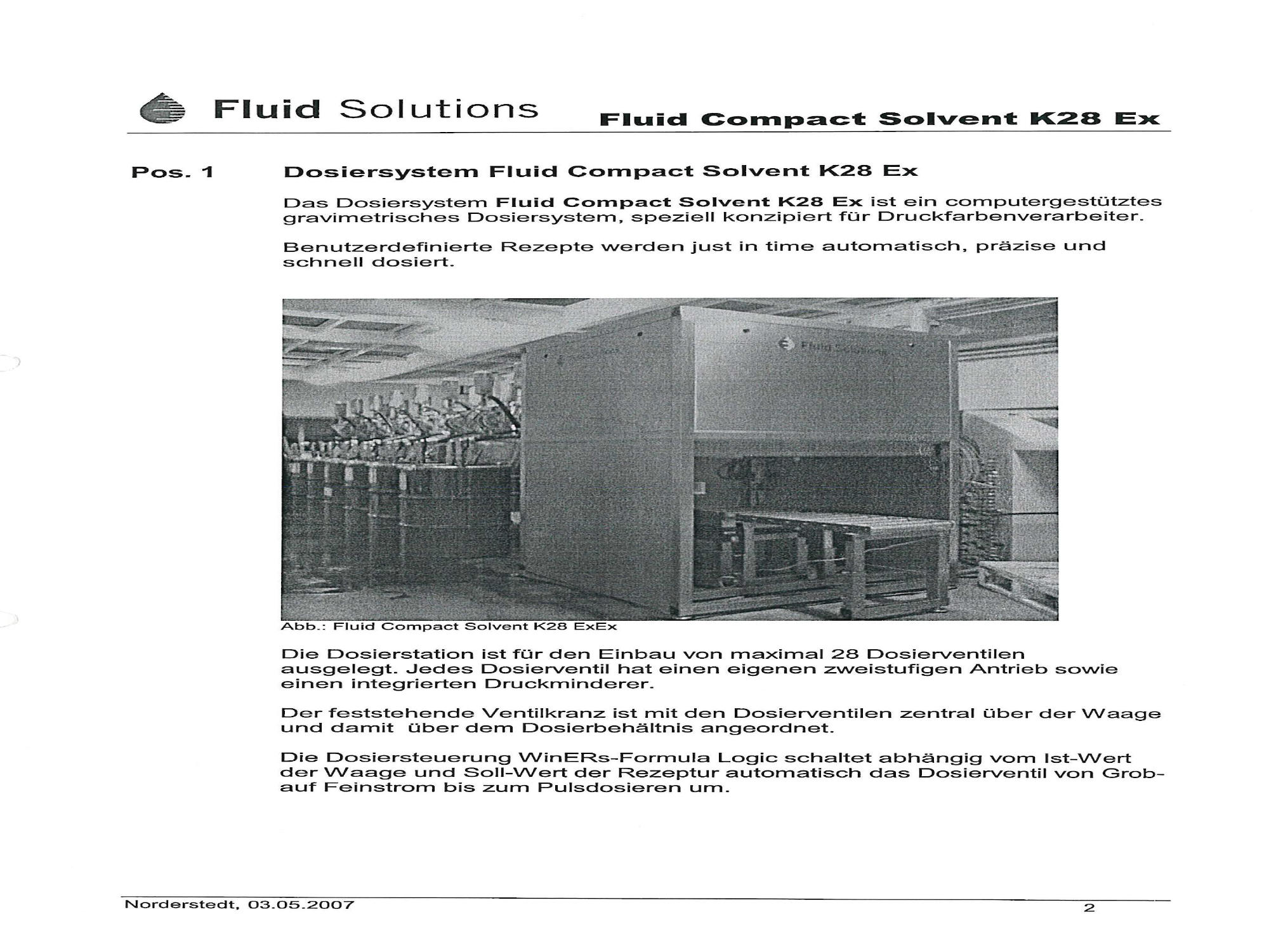 Fluid Compact Solvent K28 EX