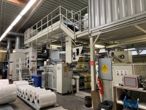 Flexoprinting machine F&K 16S, 8 colour, printing width 1250mm